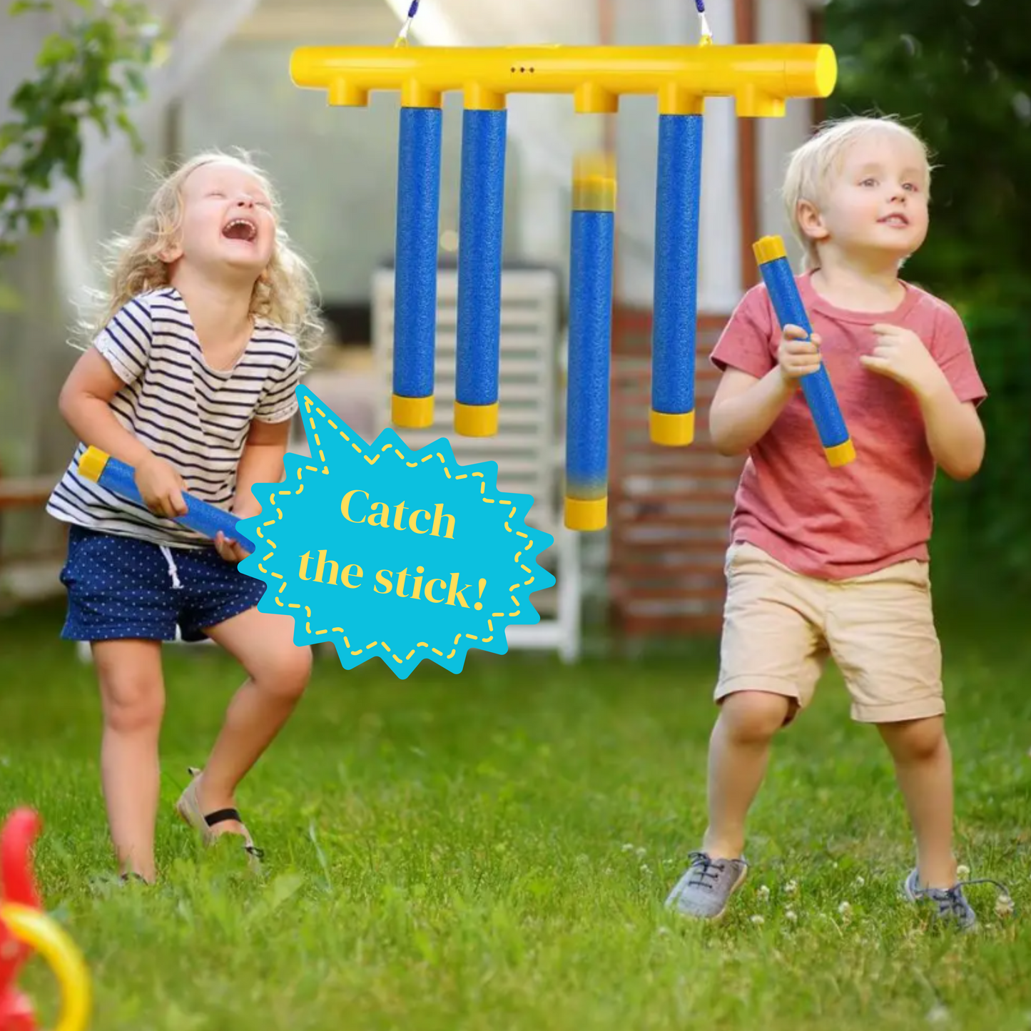 Challenge Falling Sticks Game Kids Stick Catching Toy Training Reaction Ability Educational Parent-Child Interactive Sports Toy